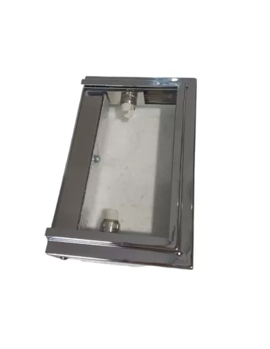 Le Luci llc0057 Vertragswandleuchte, poliertes Chrom, R7S, 118 mm, 150 W